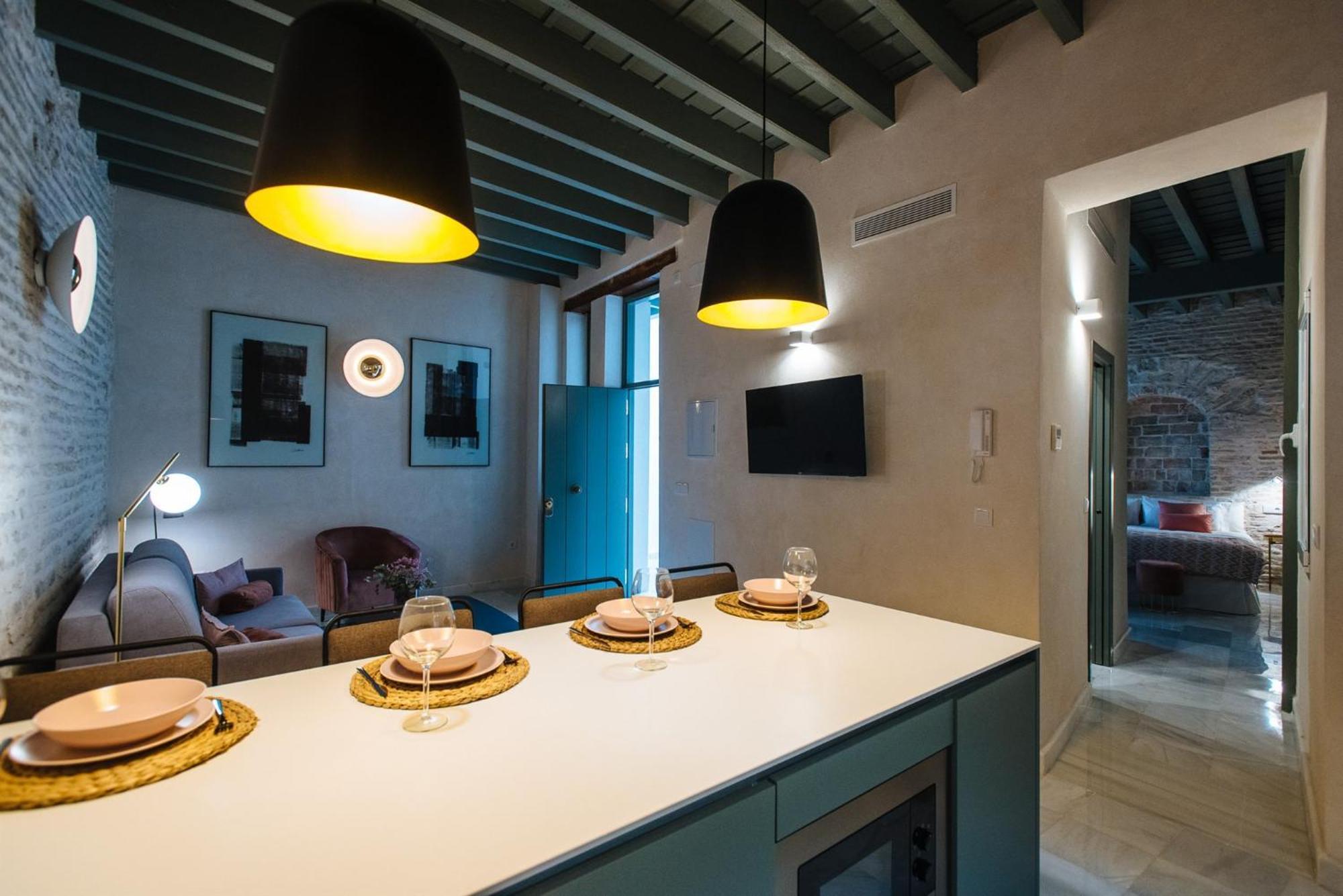 Rocio Suites Apartments Sevilla Ruang foto